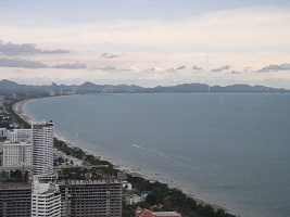 Pattaya vom Pattaya Tower aus
